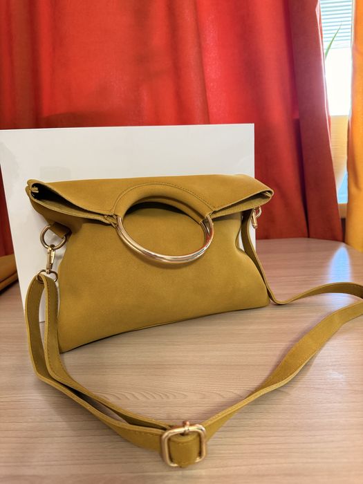 Замшевая сумка