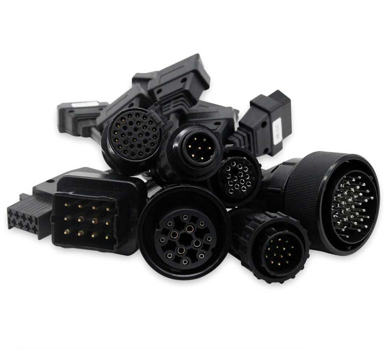 Set Complet 16 Cabluri Delphi Adaptoare pt. Cars & Trucks Autocom