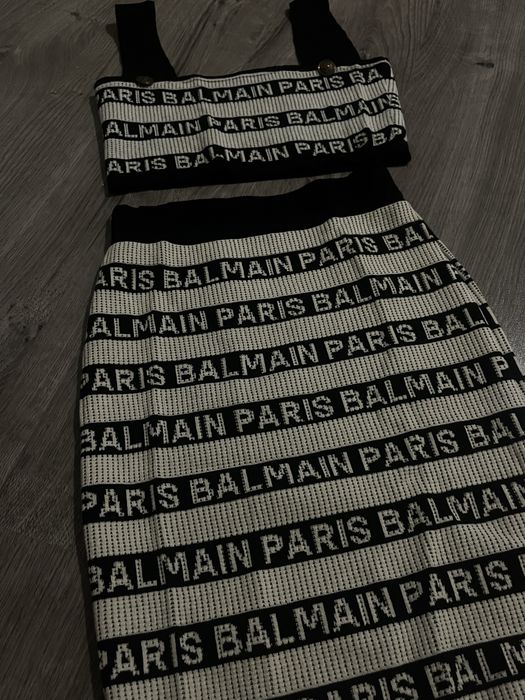 Комплект пола и топ на Balmain