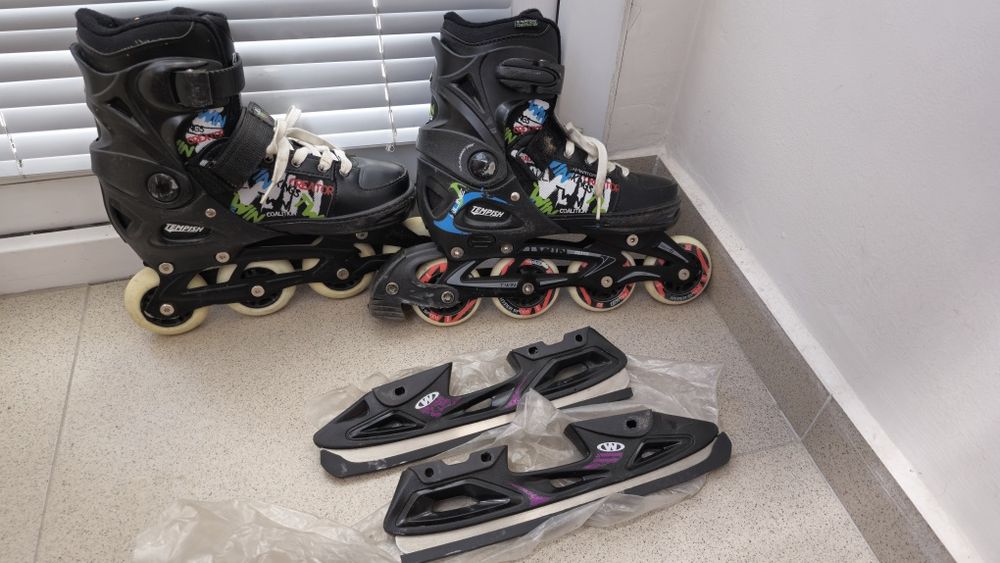 Регулируеми ролери и кънки за лед Tempish