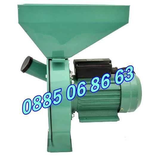 Комбинирана монофазна фуражомелка/ ярмомелка, 4.2 kW + 4 бр. сита