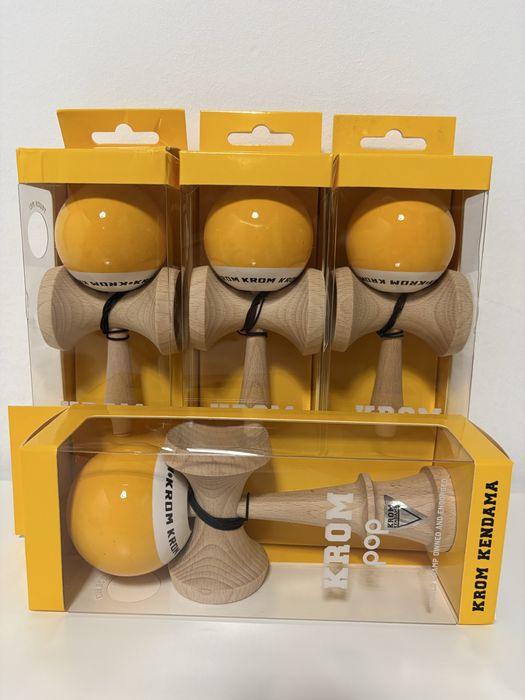 Kendama Krom Pop galbena