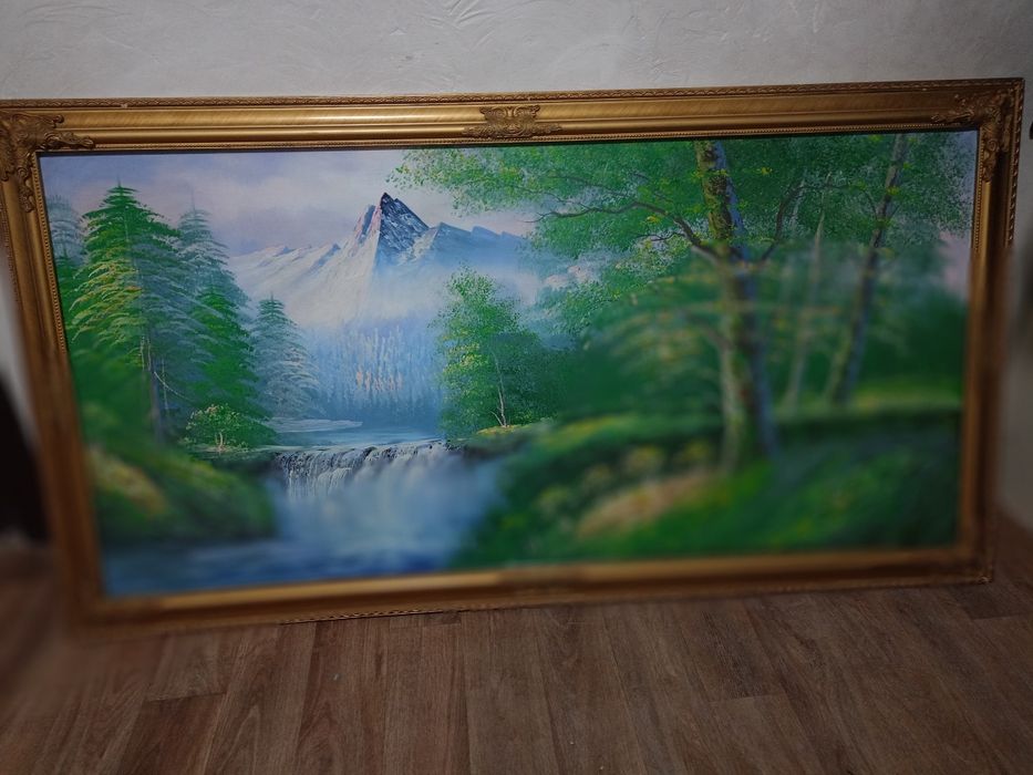 Большая картина 130×70 холст маслом