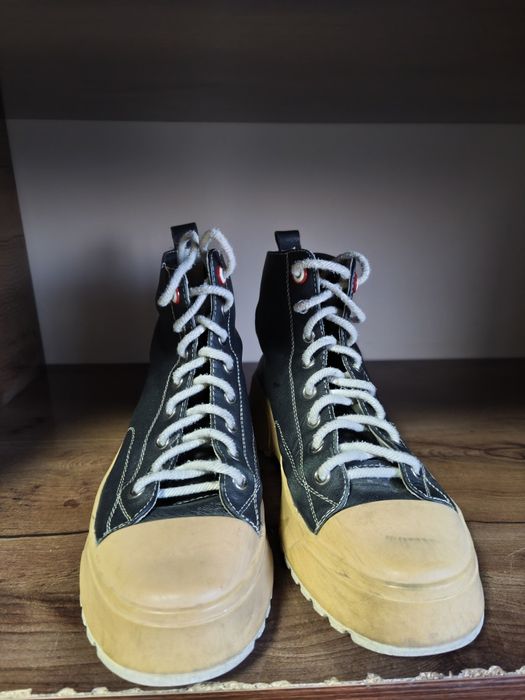 Демисезонные ботинки (кожа)