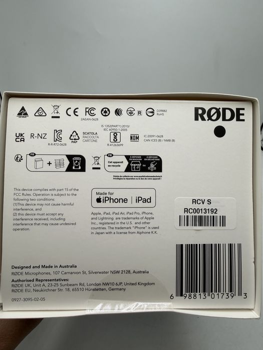 RODE RODECaster Video S Mixer Studio pentru Streaming Sigilat