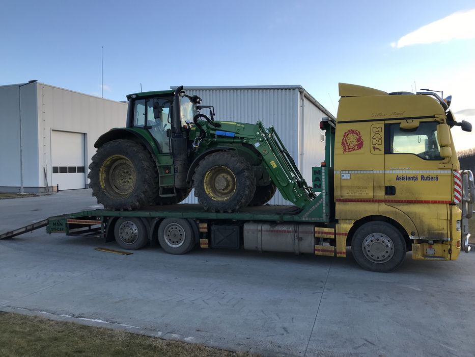 Transport utilaje intern si international tractari auto camioane tir