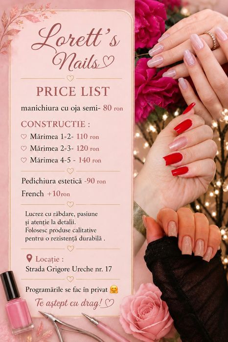 Manichiură, pedichiura estetică