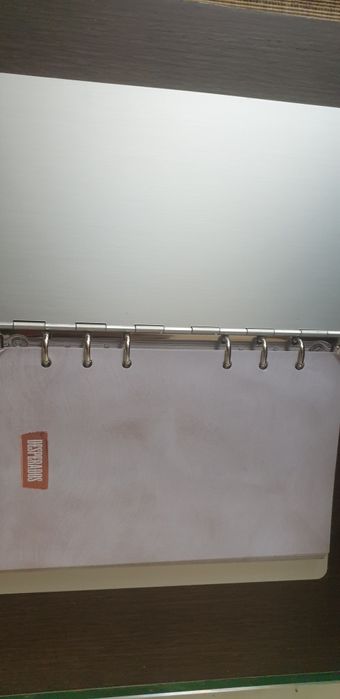 Book note cu coperta aluminiu