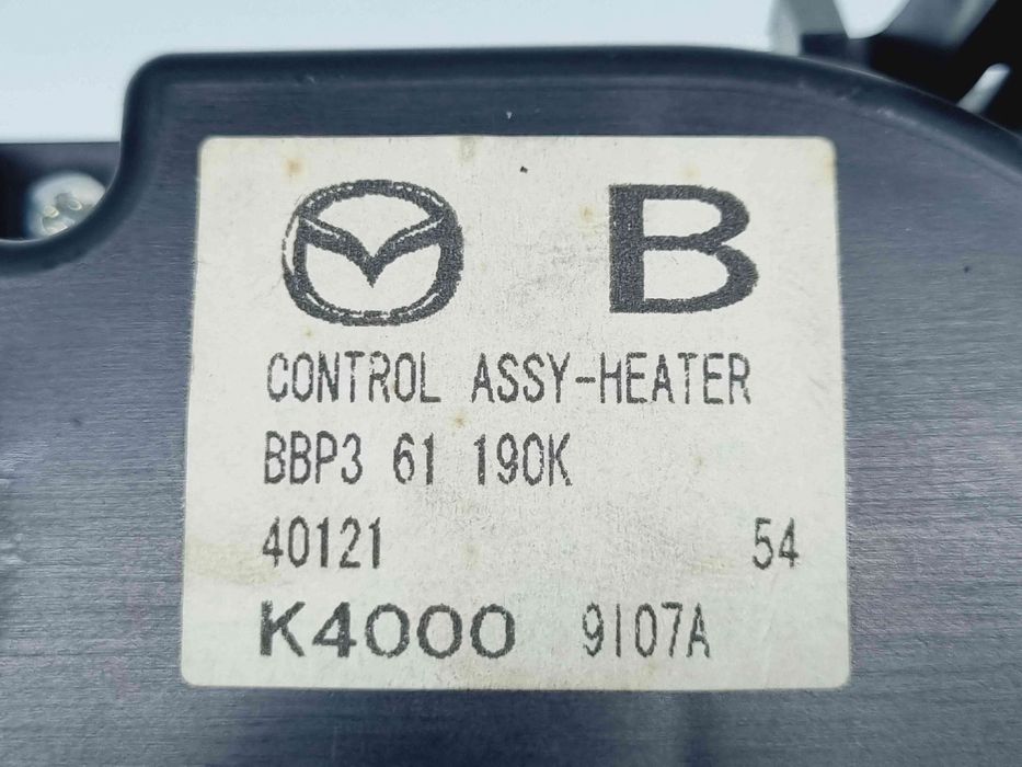 Panou comanda clima MAZDA 3 Sedan (BL) [Fabr 2008-2013] BBP361190K