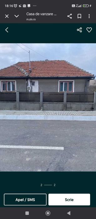 Vând casă langa Blaj