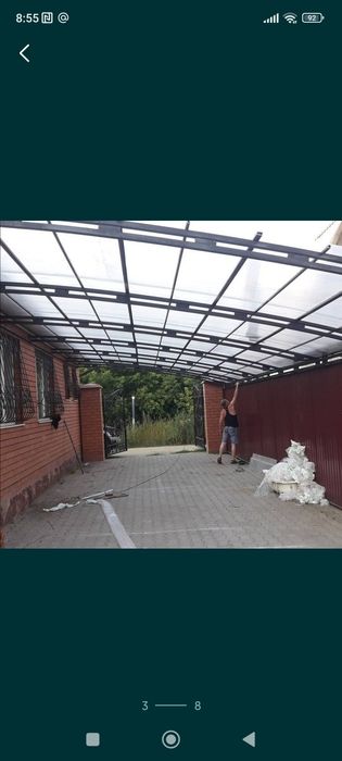 Теплица Удачная усиленная