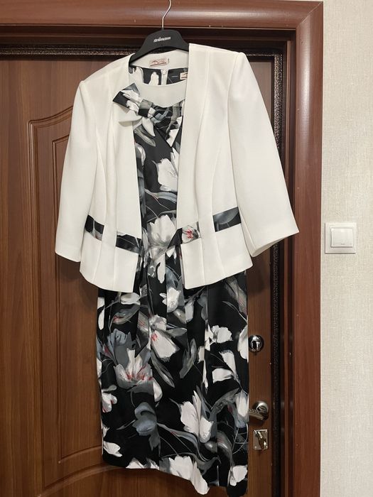 Платье, с жакетом