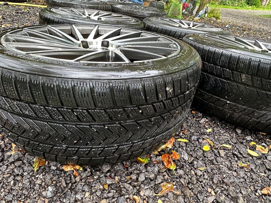 Jante BMW 19 originale , anvelope iarna