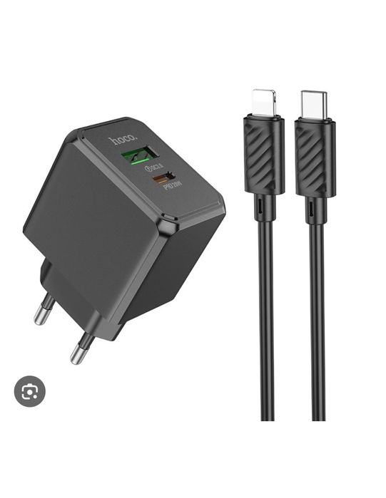 Incarcator Fast Chager 20W Dual Cablu Iphone 11/12/13/14/15/16 Pro Max