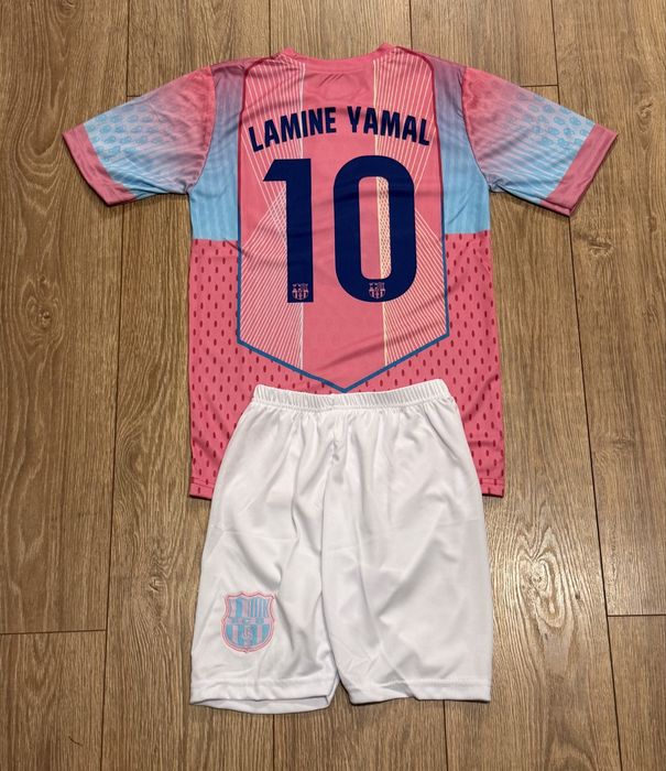 Compleu fotbal copii Barcelona - Lamine Yamal