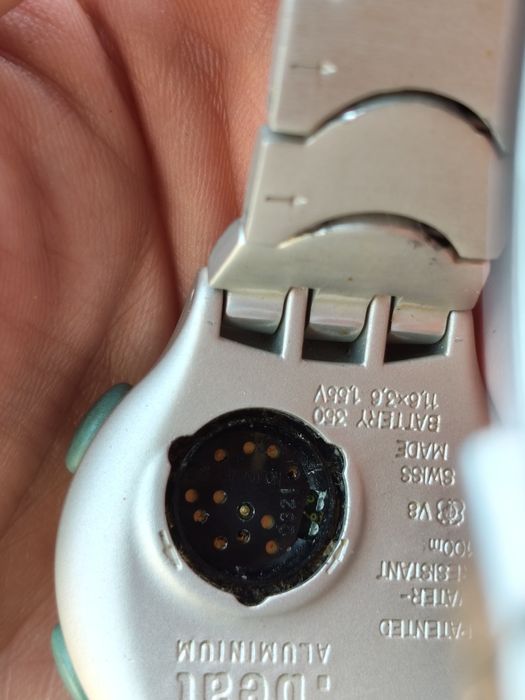 Swatch beat geat aluminiu