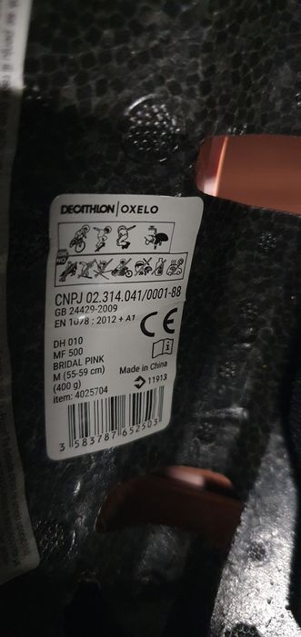 Casca Oxelo role/bicicleta