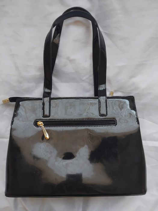 Farfalla Rosso 100% оригинална черна дамска чанта