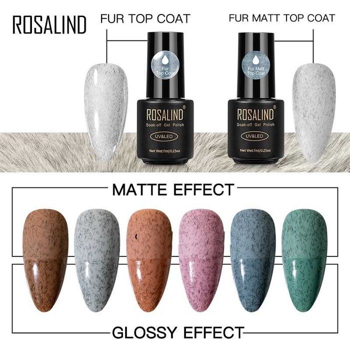 ROSALIND Fur Top / топ гланц ефект кадифе