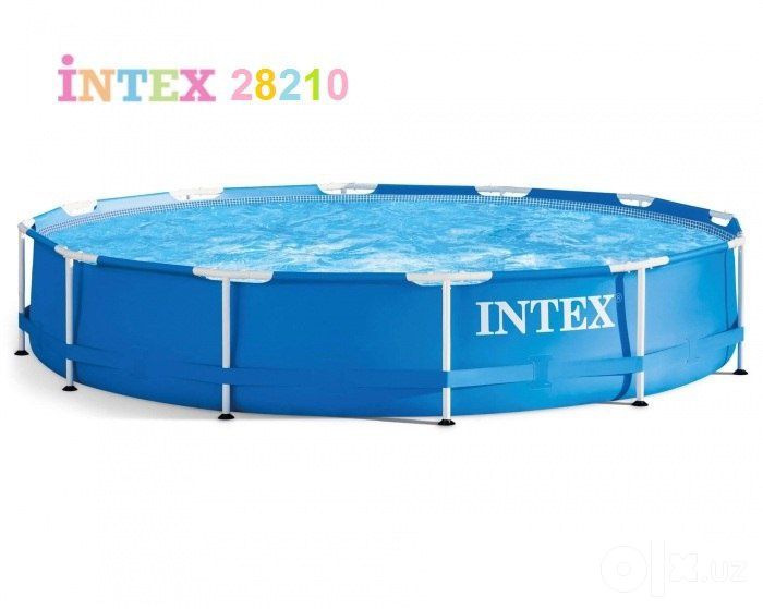 Intex бассейн 305x76 см Каркасный 4500литр.