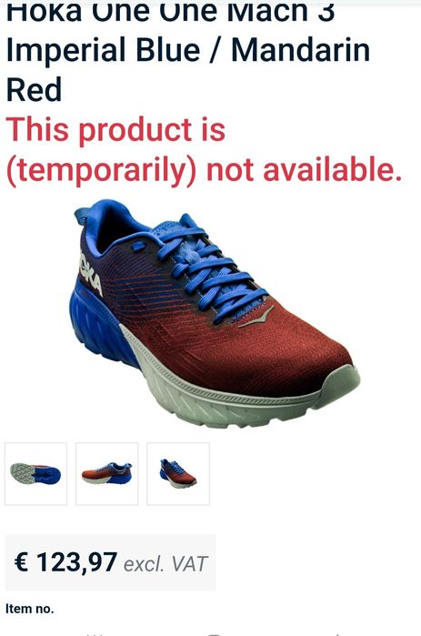 Маратонки HOKA MACH 3.Номер 47.5