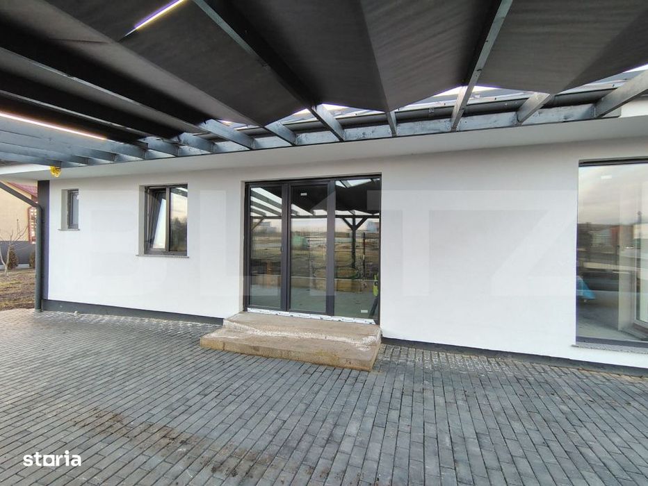 Casa semifinisata individuala 120 mp utili, teren 805 mp, Tureni