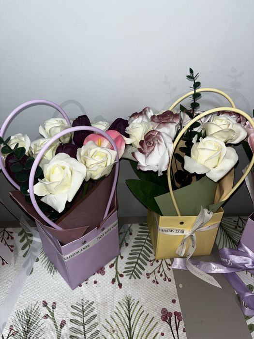 Сувенирные и мыльные цветы