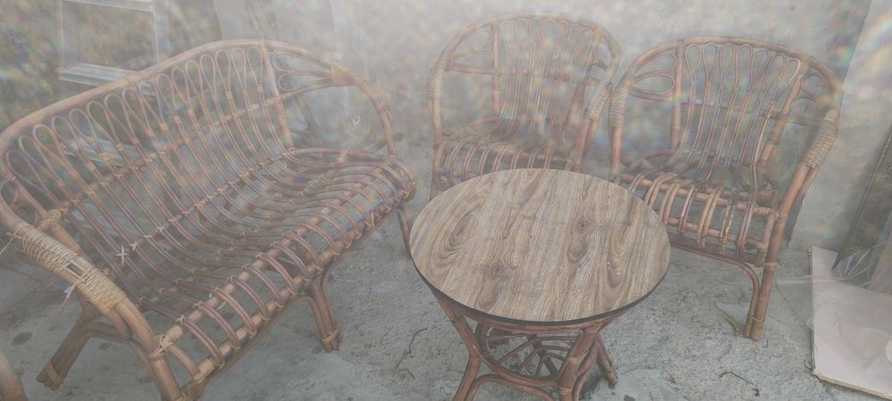 Садовая мебель из ротанга