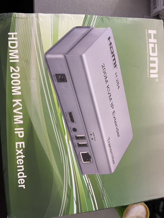 Комплект KVM удължител HDMI 200М.
