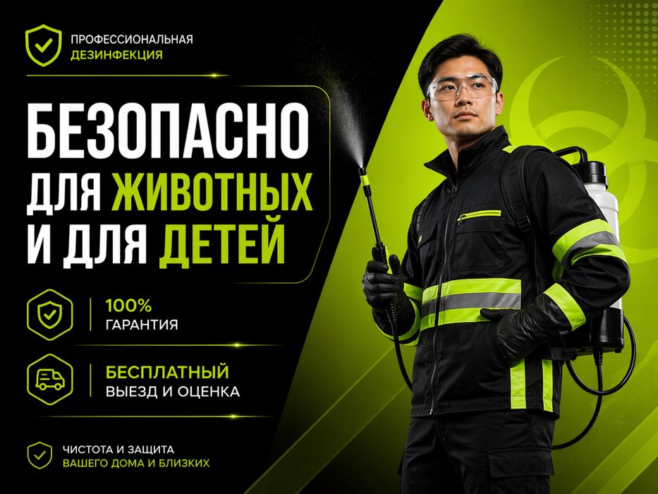 Уничтожение клопы тараканы муравей блохи дезинфекция дезинфекция осы