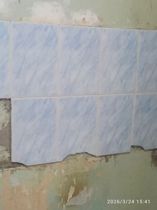 Кафель голубого цвета