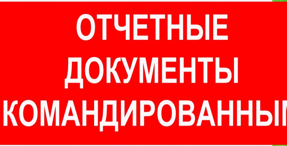 Командировочные документы (ЭСФ, АВР и тд)