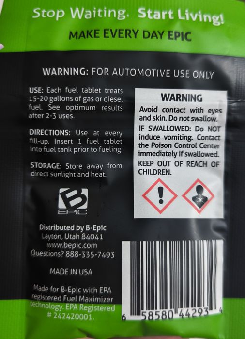 Экономия топлива FUEL TABS