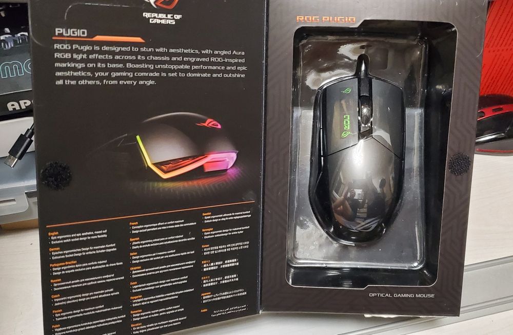 Проводная мышка ASUS ROG PUGIO