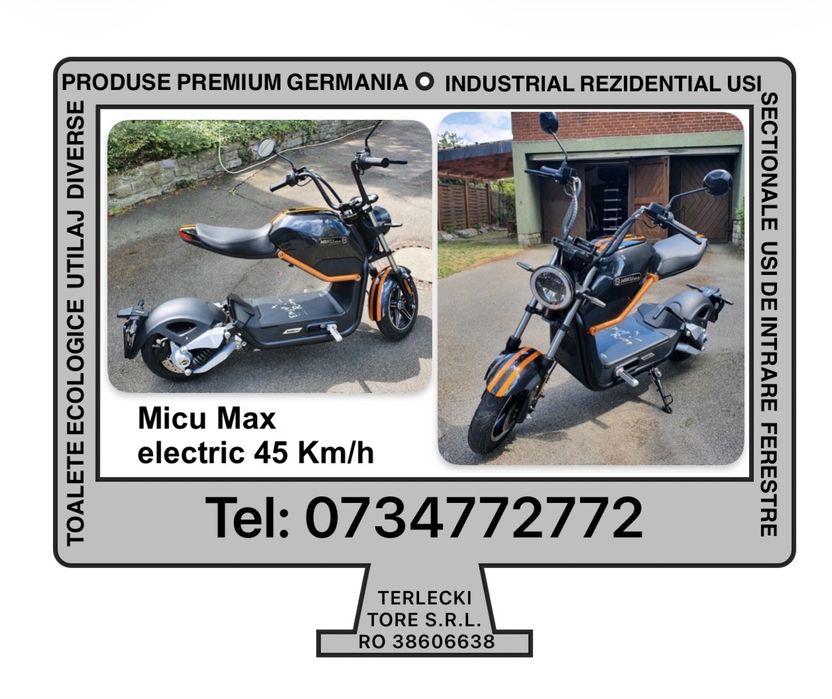 SCUTER ELECTRIC  Miku Max trotineta bicicleta motor Bosch