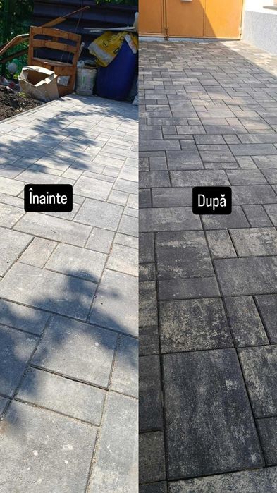 Curatare / Spalare Pavaje, Curti, Dale, Fatada Casei,Suprafete exterioare - Sibiu / Cisnadie