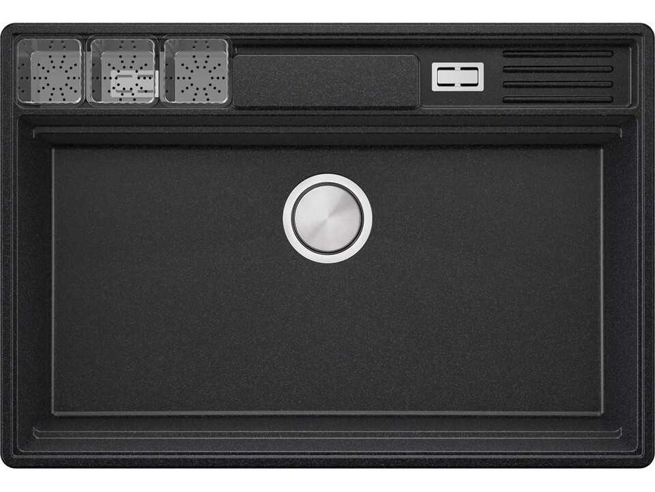 Графит кухненска гранитна мивка Ню Йорк 80 Multispace 780 x 530 мм