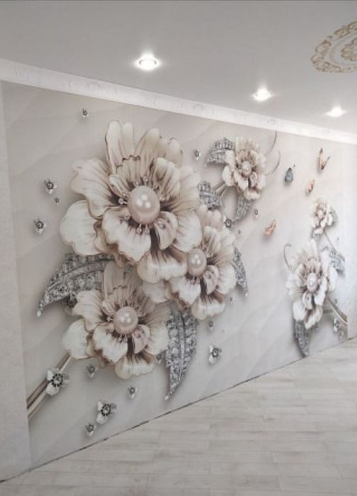 Поклейка обоев от 600тг в Алмате.