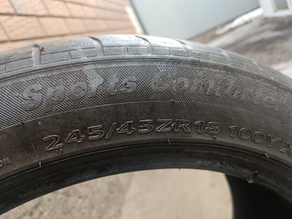Летние шины 245.45.r18