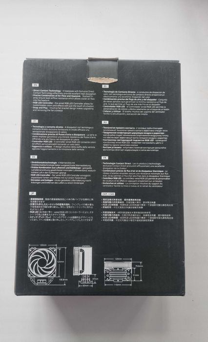 Кулер Cooler Master Hyper 212 RGB Black Edition в идеале