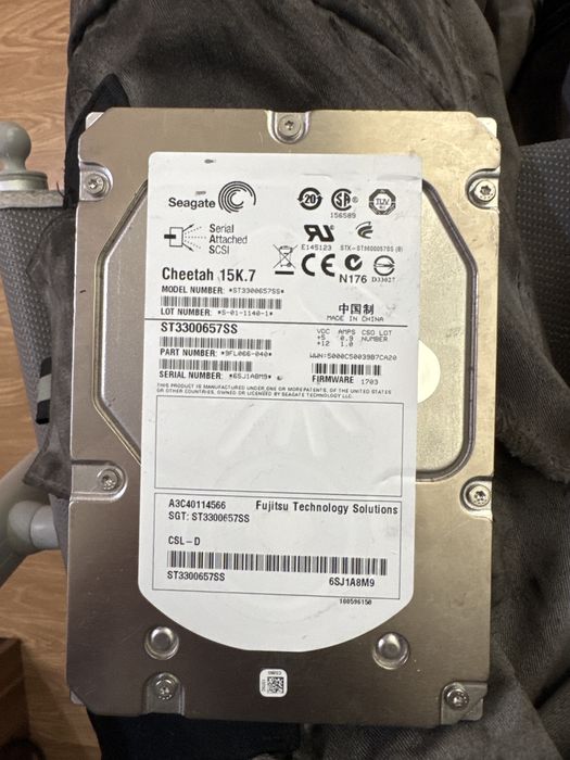 seagate cheetah 15.k7 15k rpm 300gb