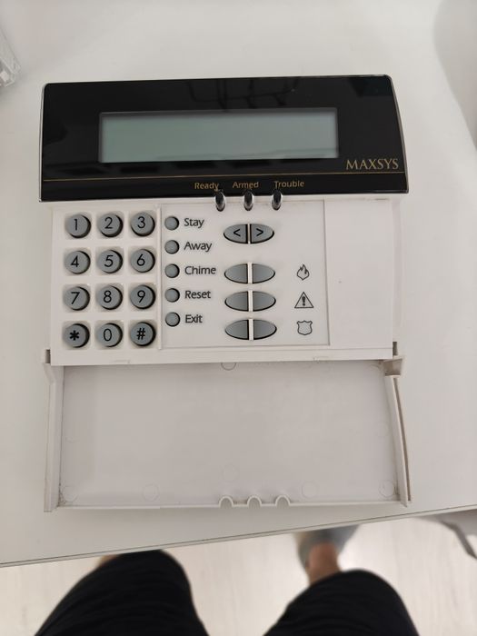 Tastatura LCD DSC Maxsys LCD 4501, max 128 zone, 3000 evenimente