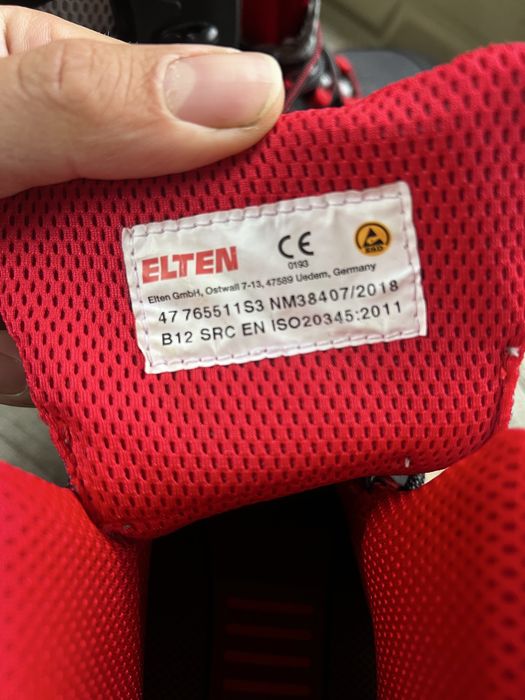 Bocanci de protecție ELTEN S3 SRC – Mărimea 45 – Noi