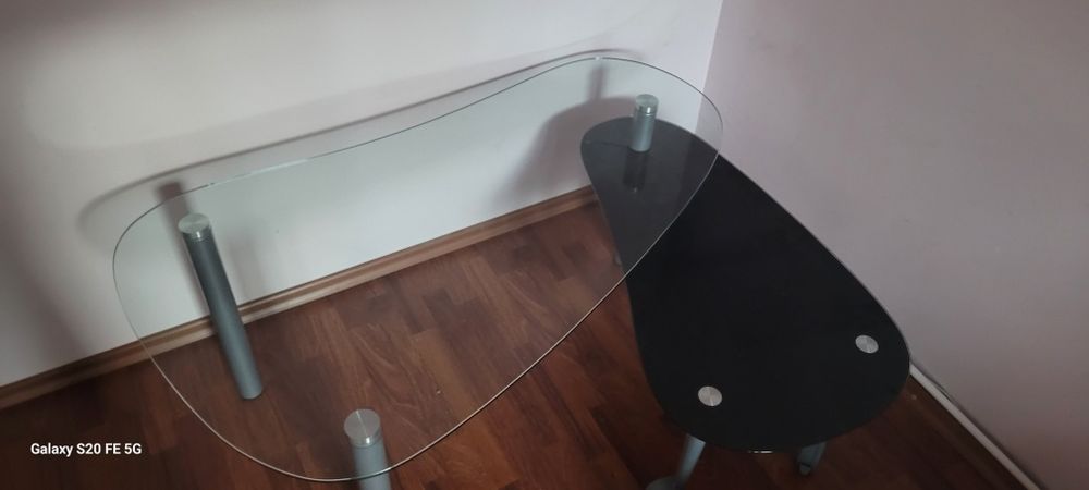 Vand masuta cafea din sticla pret 170 lei