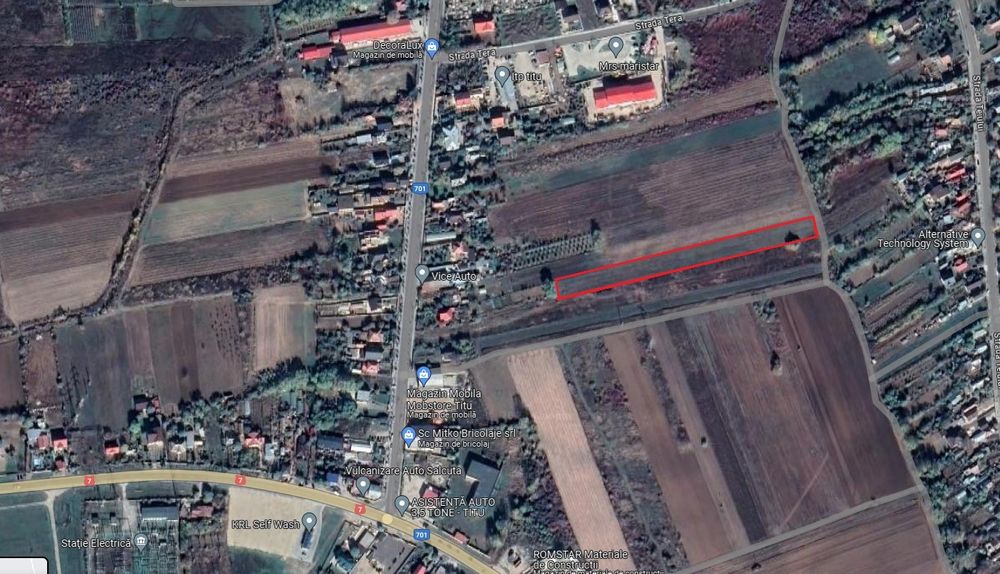 Vand teren in Titu Dâmbovița