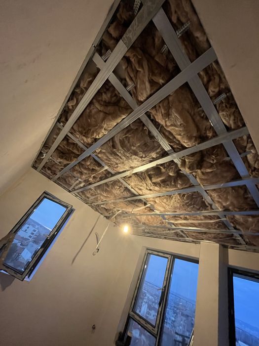 Вътрешни ремонти - бани, гипсокартон, шпакловка, боядисване с машина!