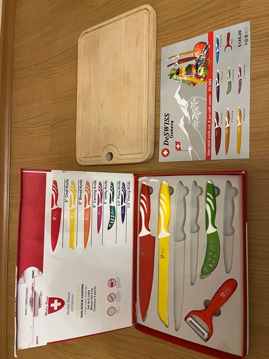 Muller Haus Switzerland Knife лот от 3 бр.ножове 55 лв. WMF прибори