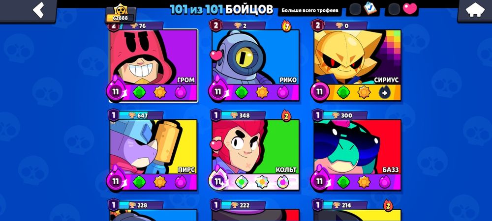 Продаю Brawl Stars аккаунт