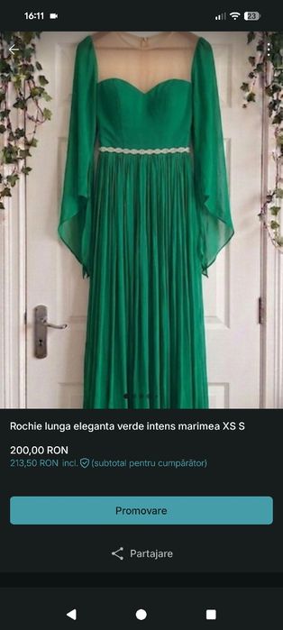 Vand rochii lungi de dama diferite marimi xs s m L