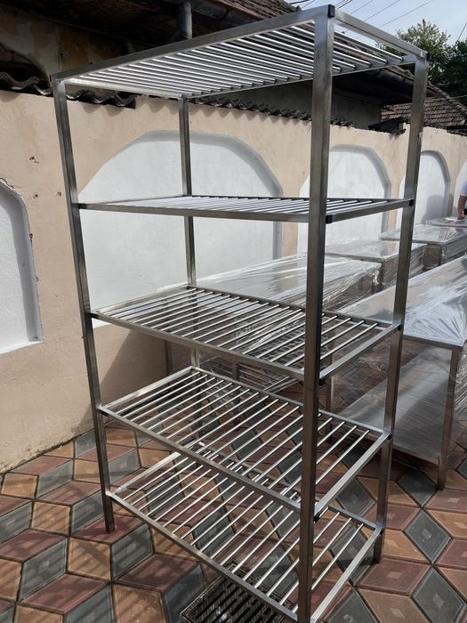 Mese și rafturi inox alimentar